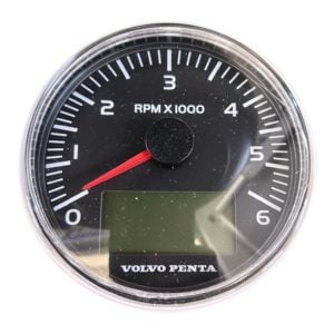 volvo-penta-evc-tachometer-gauge-6000rpm-black-21628165-oem-missing-bezel-felix-ommo33069-20251230-143017-734894