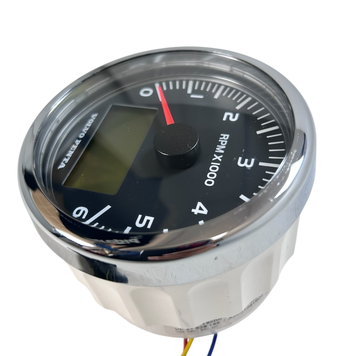 volvo-penta-evc-tachometer-gauge-6000rpm-black-w-chrome-bezel-21628165-oem-felix-ommo33069-20251223-150719-218049