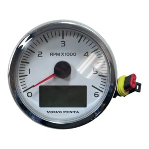 volvo-penta-evc-tachometer-gauge-6000rpm-white-w-chrome-bezel-3843246-oem-felix-ommo33069-20251223-161219-17443
