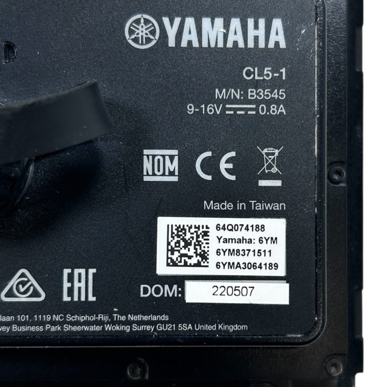 Yamaha CL5-1, Marine Multi Engine Display, 6YM8371511, No Trim (Has ...