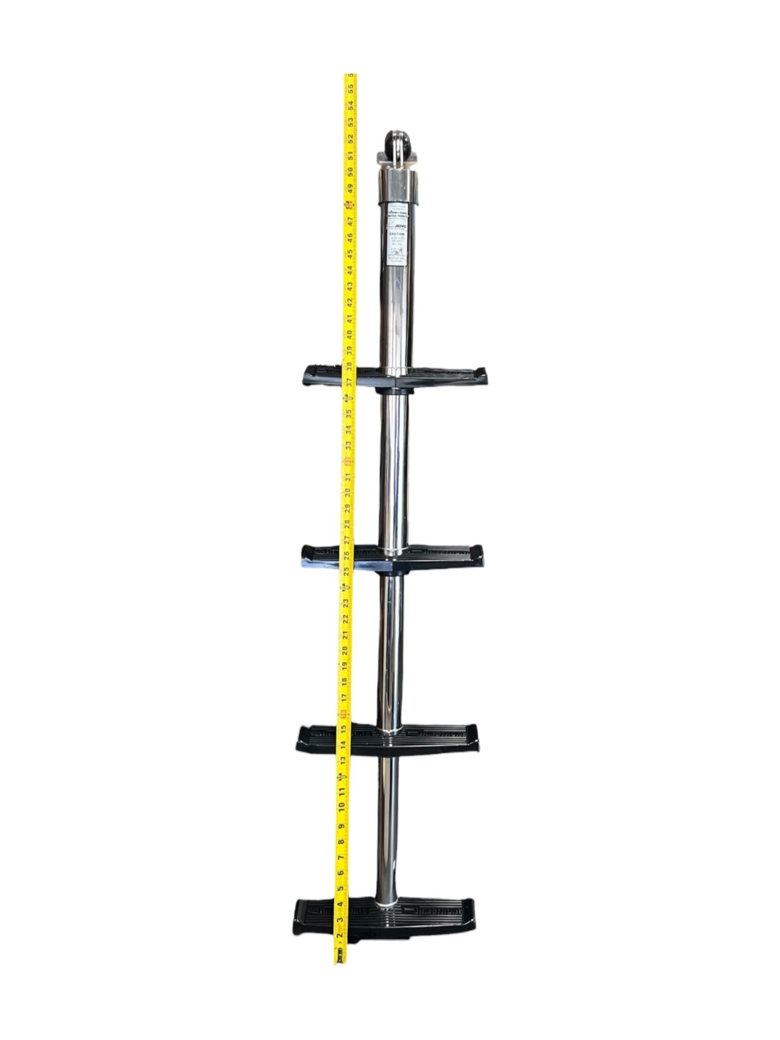 Armstrong Nautical, 4 Step Telescoping Ladder, 48in Deployed, w ...