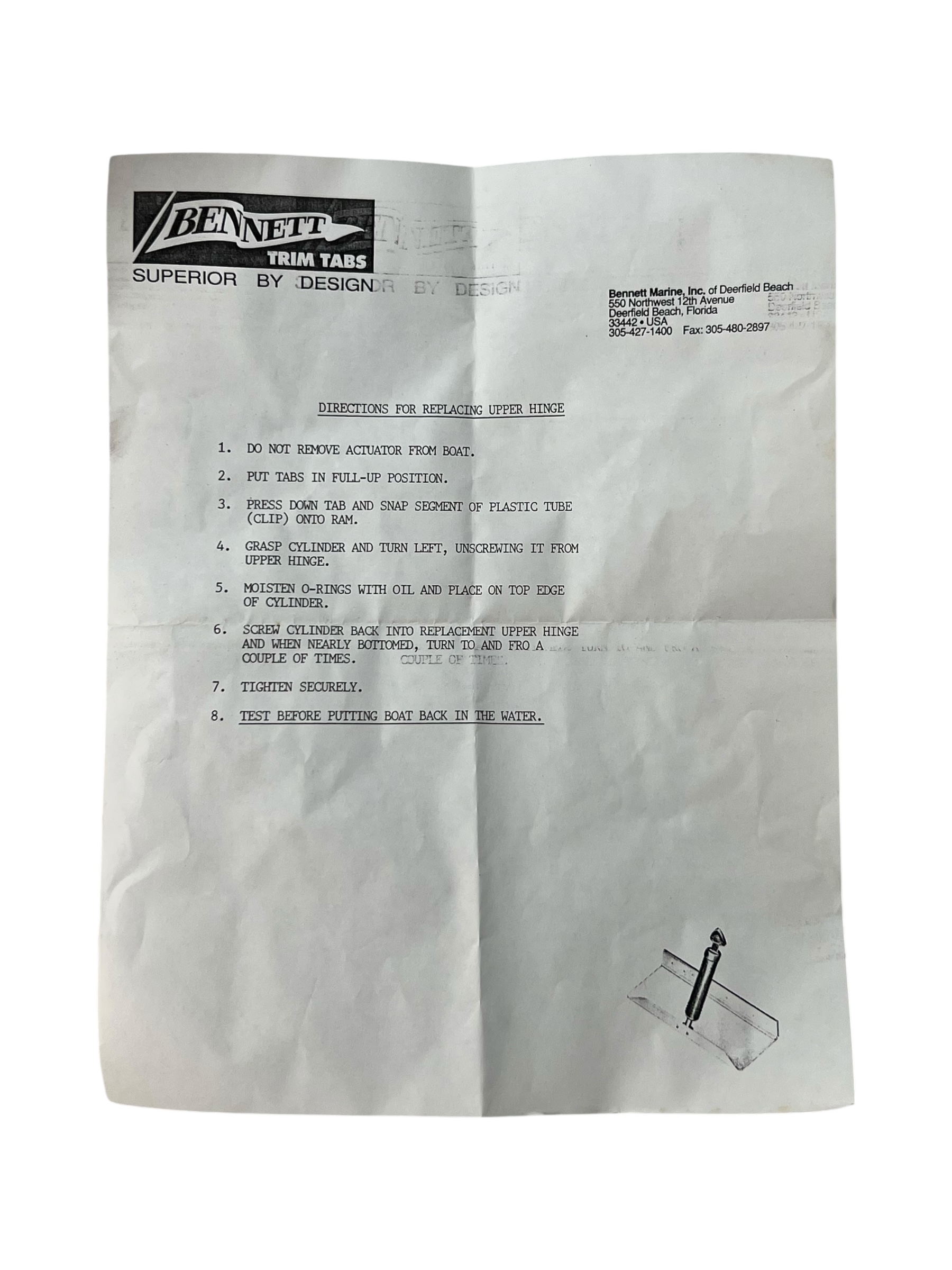 bennett-marine-a1103-upper-hinge-of-actuator-replacement-new-oem-brandon-y-20260130-145127-624551