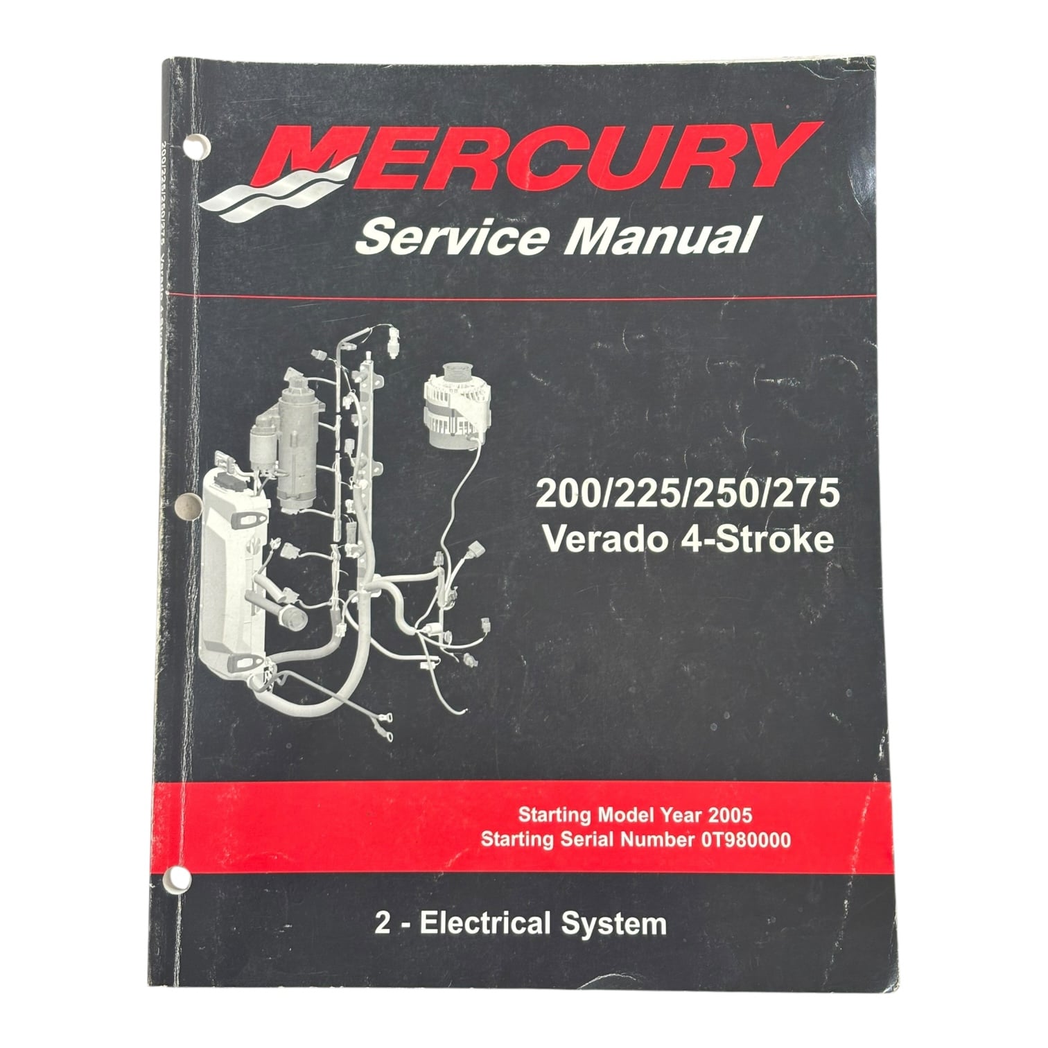 Mercury 90-897928200, 200/225/250/275 Verado 4-Stroke Service