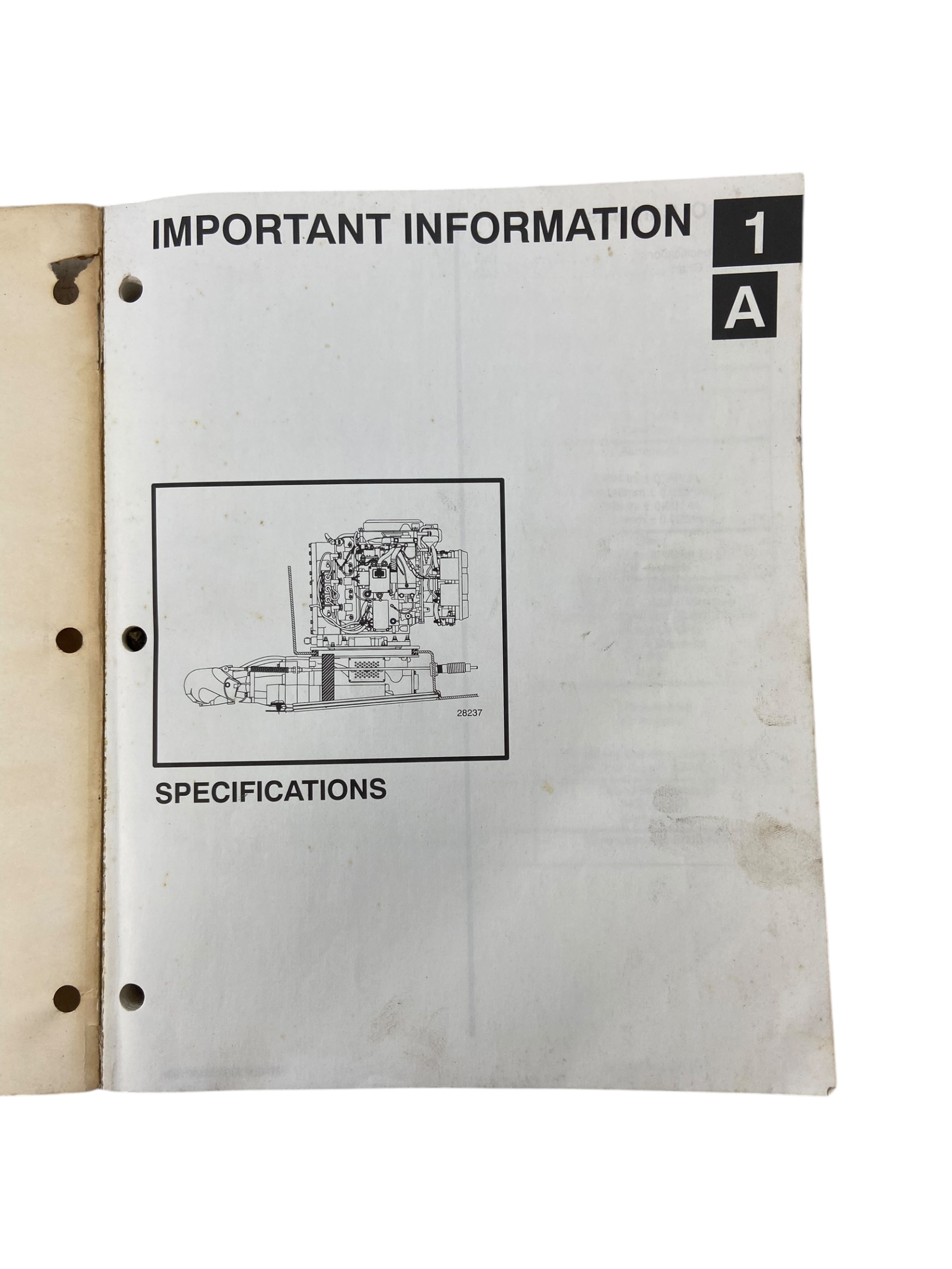 Mercury Marine Service Manual 175XR2 Sport Jet (1997) 90-852396
