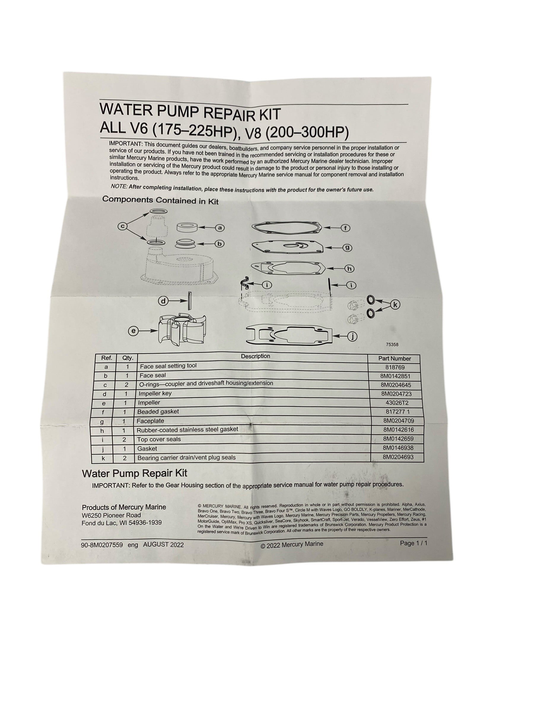 quicksilver-mercury-8m0205803-water-pump-impeller-repair-kit-175-300hp-3-4l-v6-4-8l-v8-todd-h33069-20260129-141630-981010