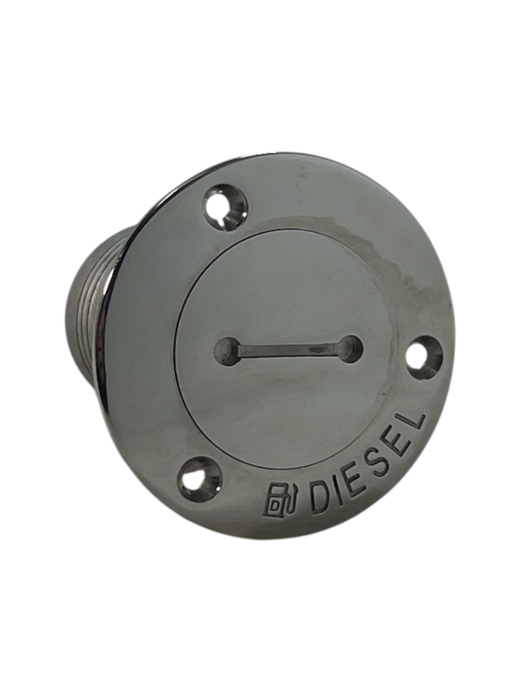 Marine Diesel Deck Fill, Boat Filler Port, For 2in Pipe, 3 1/2in Flange ...