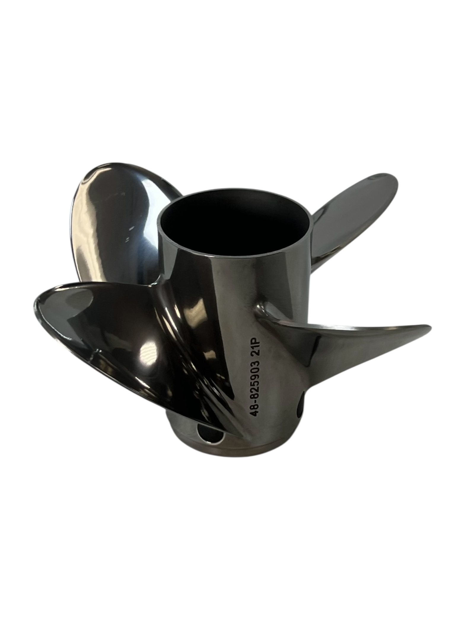 Mercury 48-825903, 4 x 14 x 21 LH, Vensura Stainless Steel Propeller ...