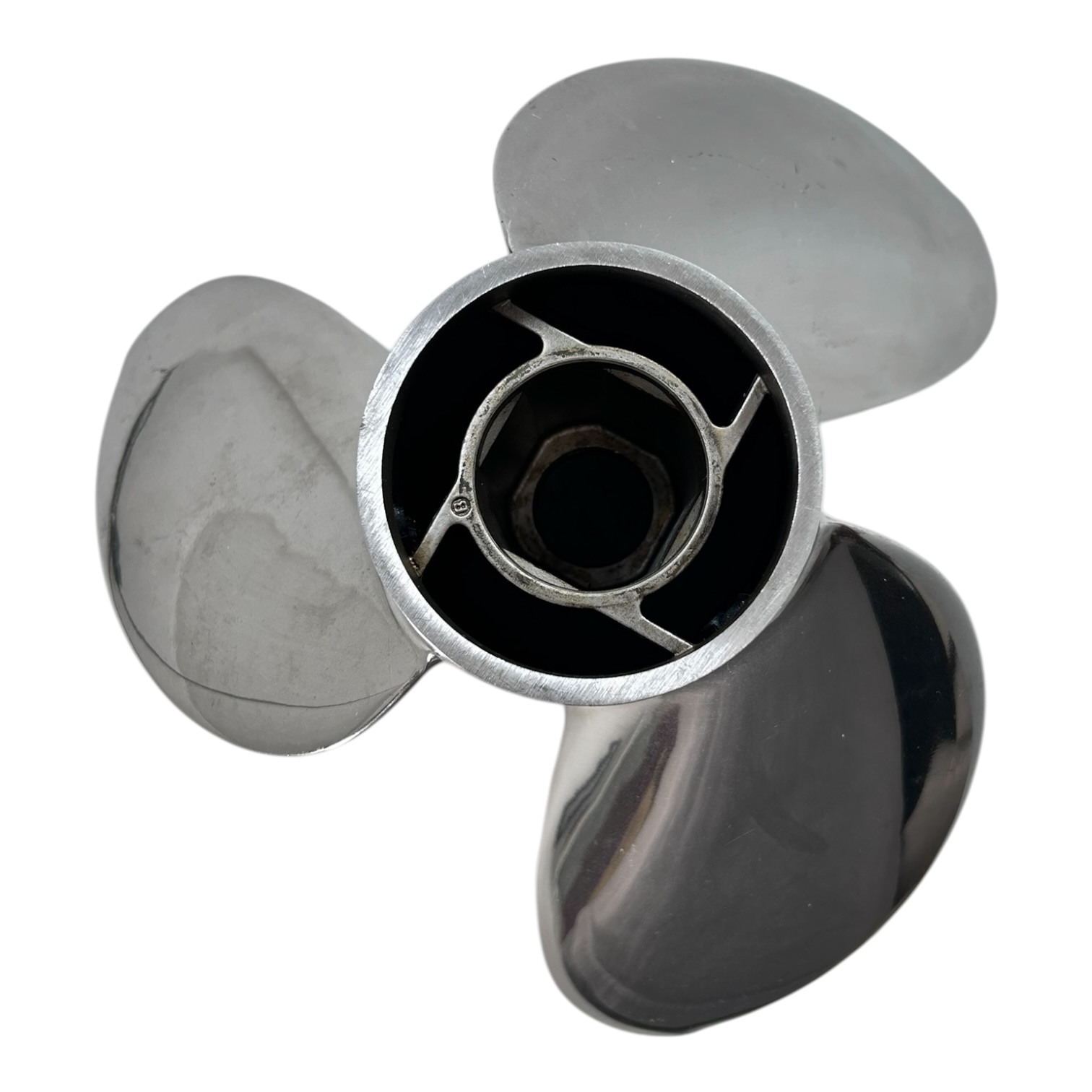Mercury Enertia 3 x 14.2 x 18P RH, Stainless Steel Propeller, OEM