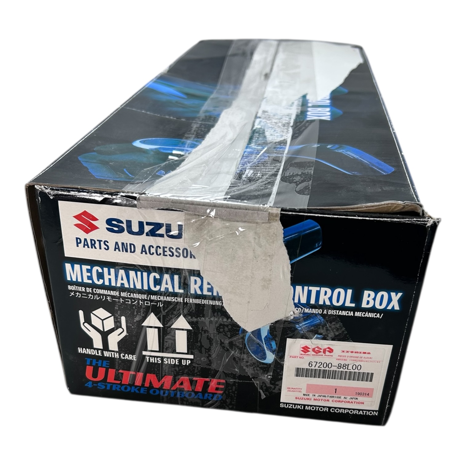 Suzuki 67200-88L00, Mechanical Single Engine Binnacle Control ( No