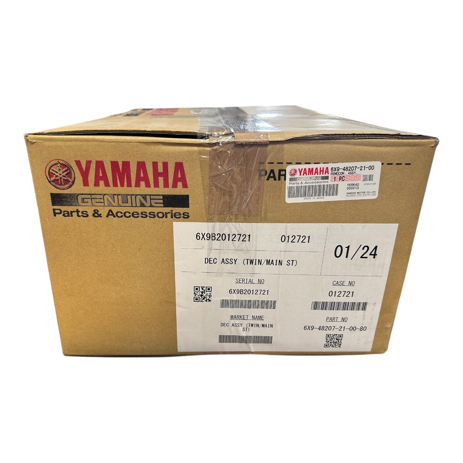 Yamaha 6X9-48207-21-00, Twin Engine Main Station Helm Master DEC