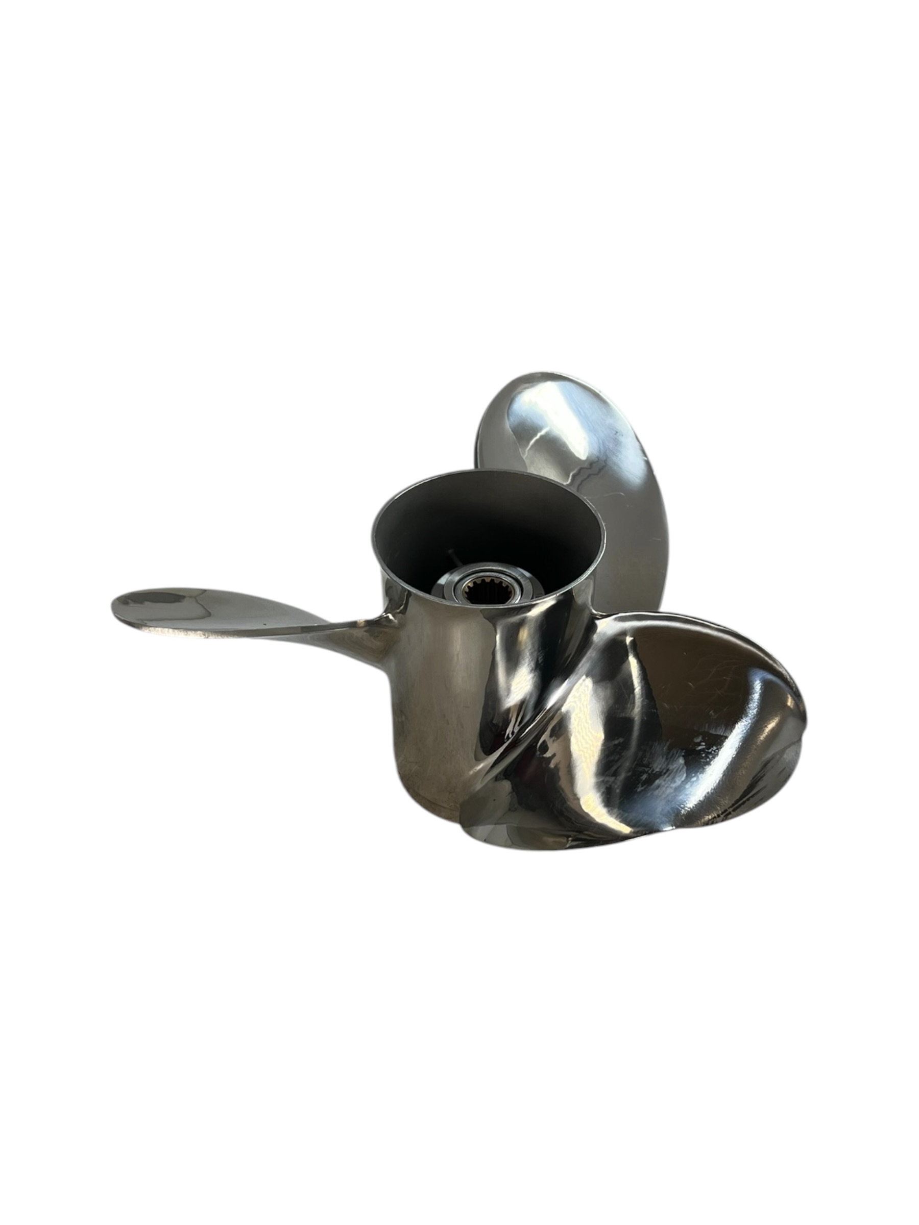 PROFI  スキースパナー Suzuki Marine 3 x 15 x 21R RH, Watergrip Stainless Steel Propeller