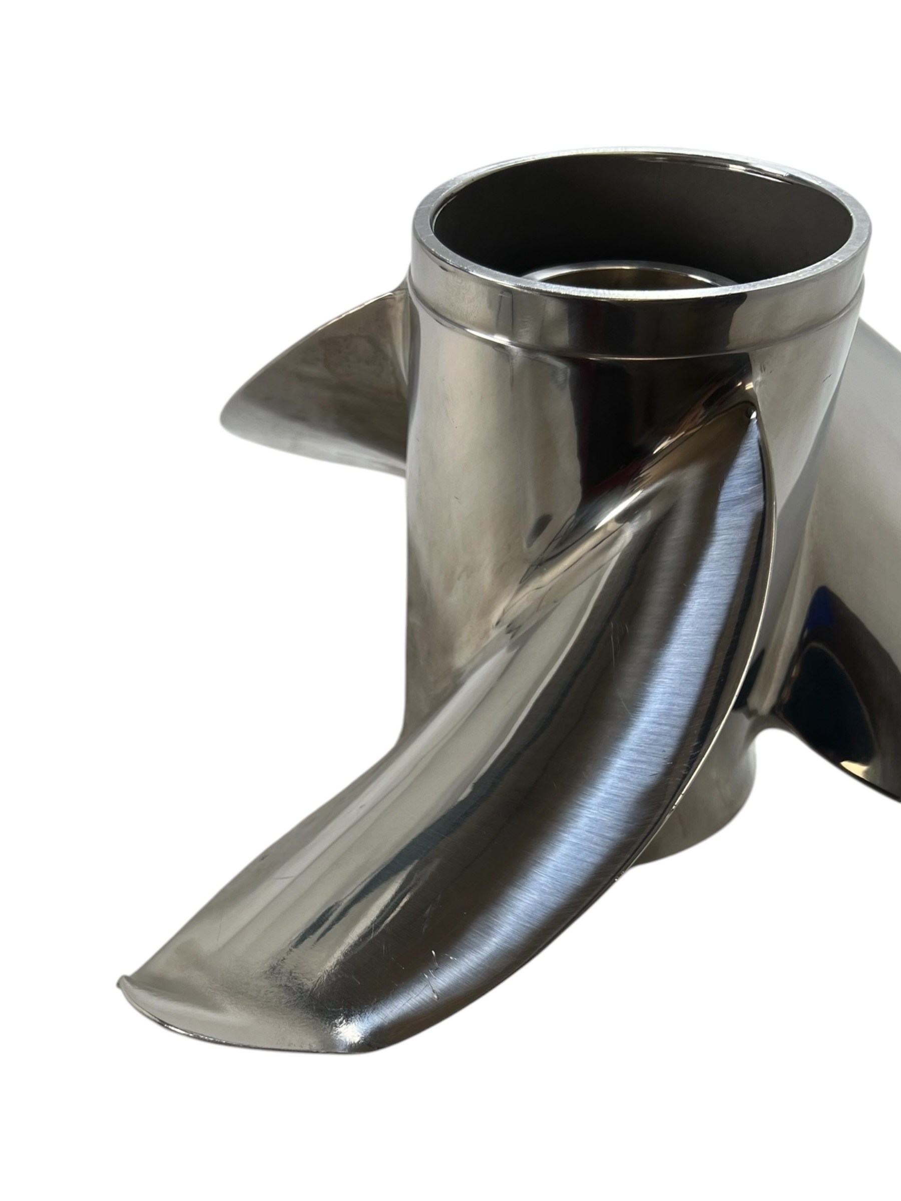 Suzuki Marine 3 x 15 x 21R RH, Watergrip Stainless Steel Propeller