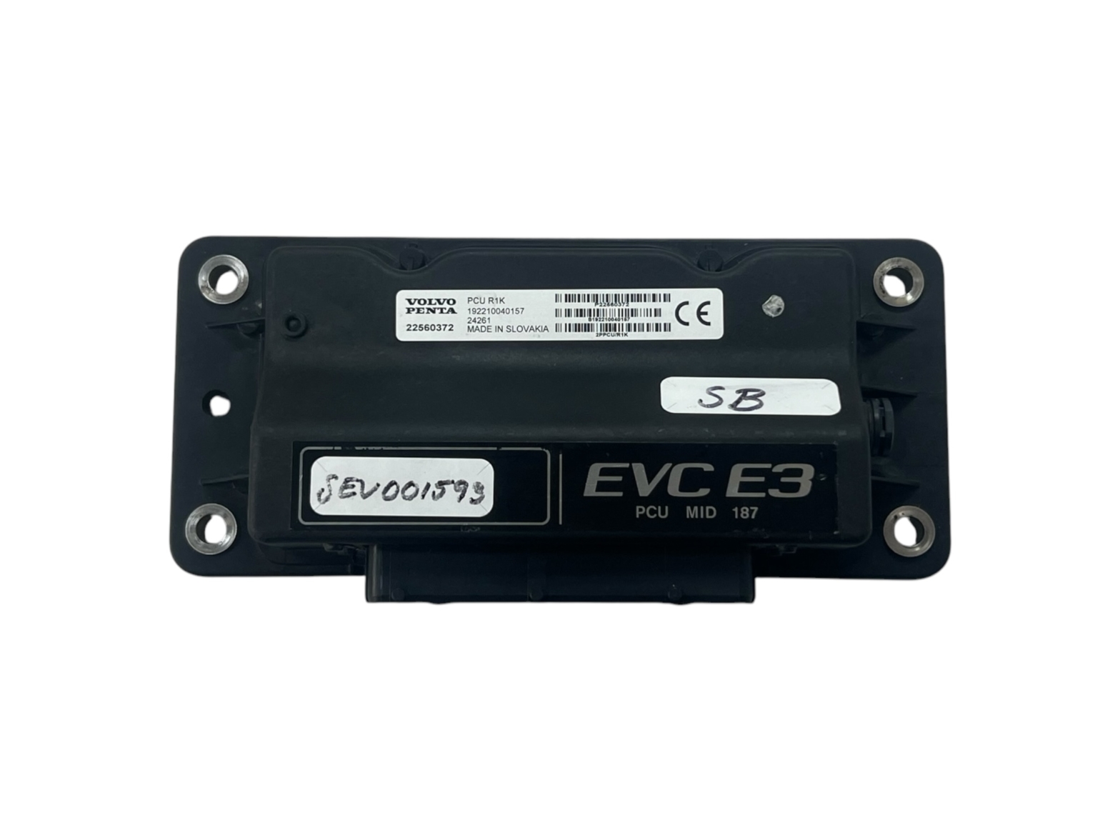 Volvo Penta 22560372, Powertrain Control Unit PCU MID 187, EVC E3, OEM ...