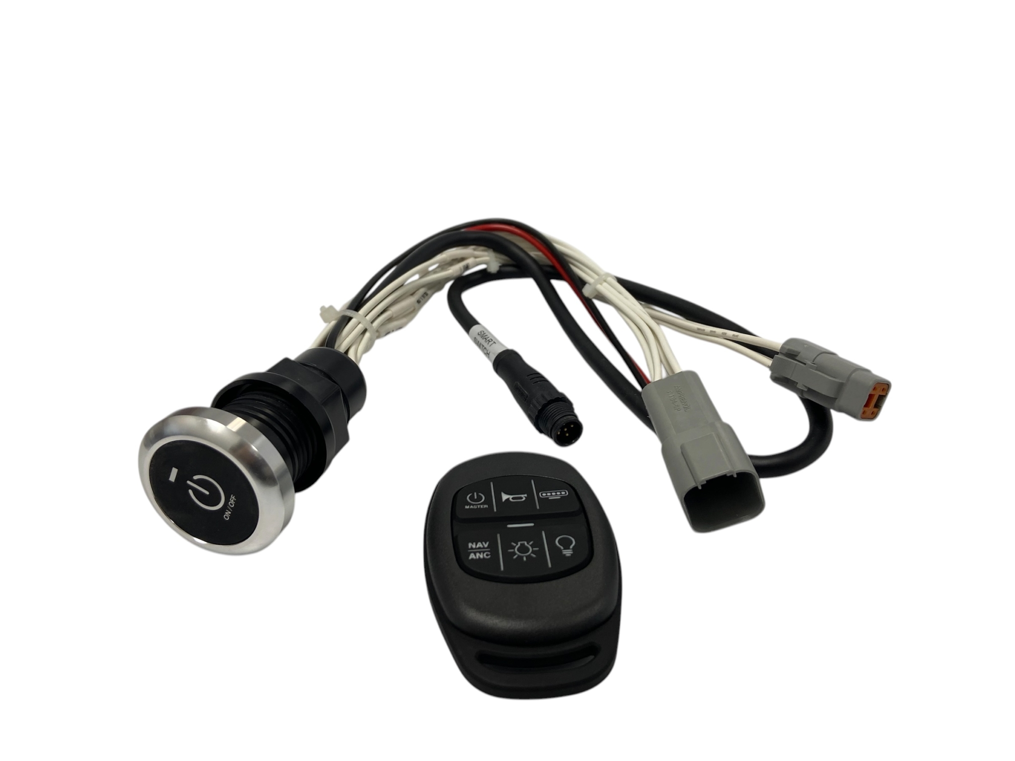 Remote Engine Stop Wireless Key FOB Remote and Engine Start/Stop Switch NEW - Max Marine ...