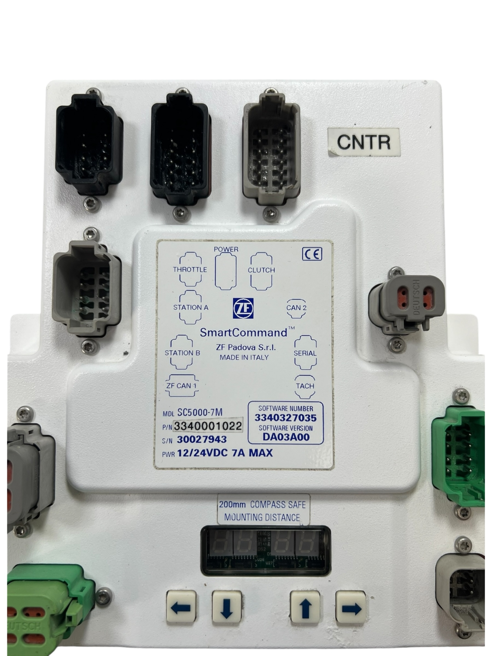 Head End Controller Module ZF Marine SC5000, SmartCommand Control Head System Module, 12/24VDC ...