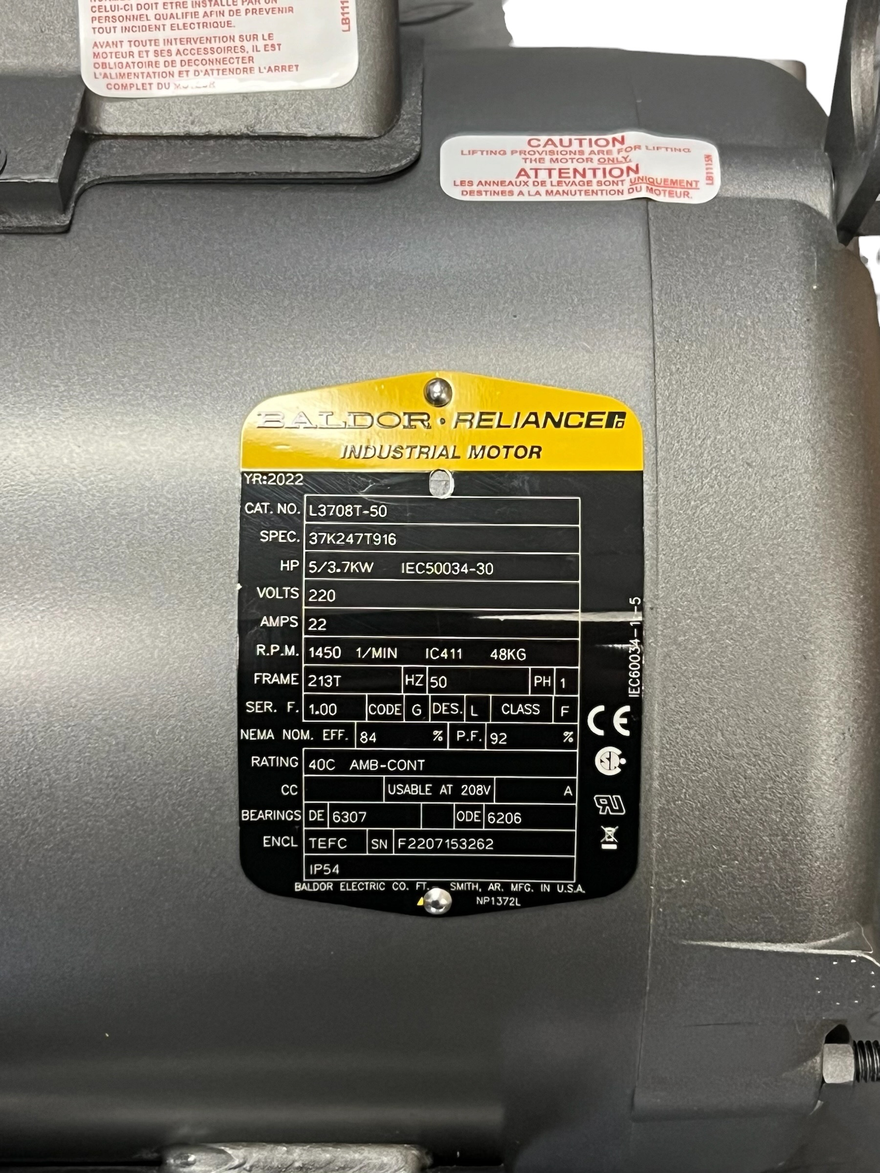 baldor-l3708t-50-electric-motor-1-phase-5hp-3-7kw-50hz-1450-rpm-220v-oem-brandon-y-20260623-092433-479279