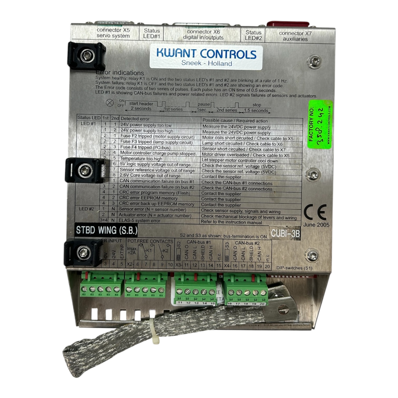 kwant-controls-358-242-stbd-wing-error-indicator-module-w-harness-cables-oem-felix-ommo33069-20260622-155333-390572