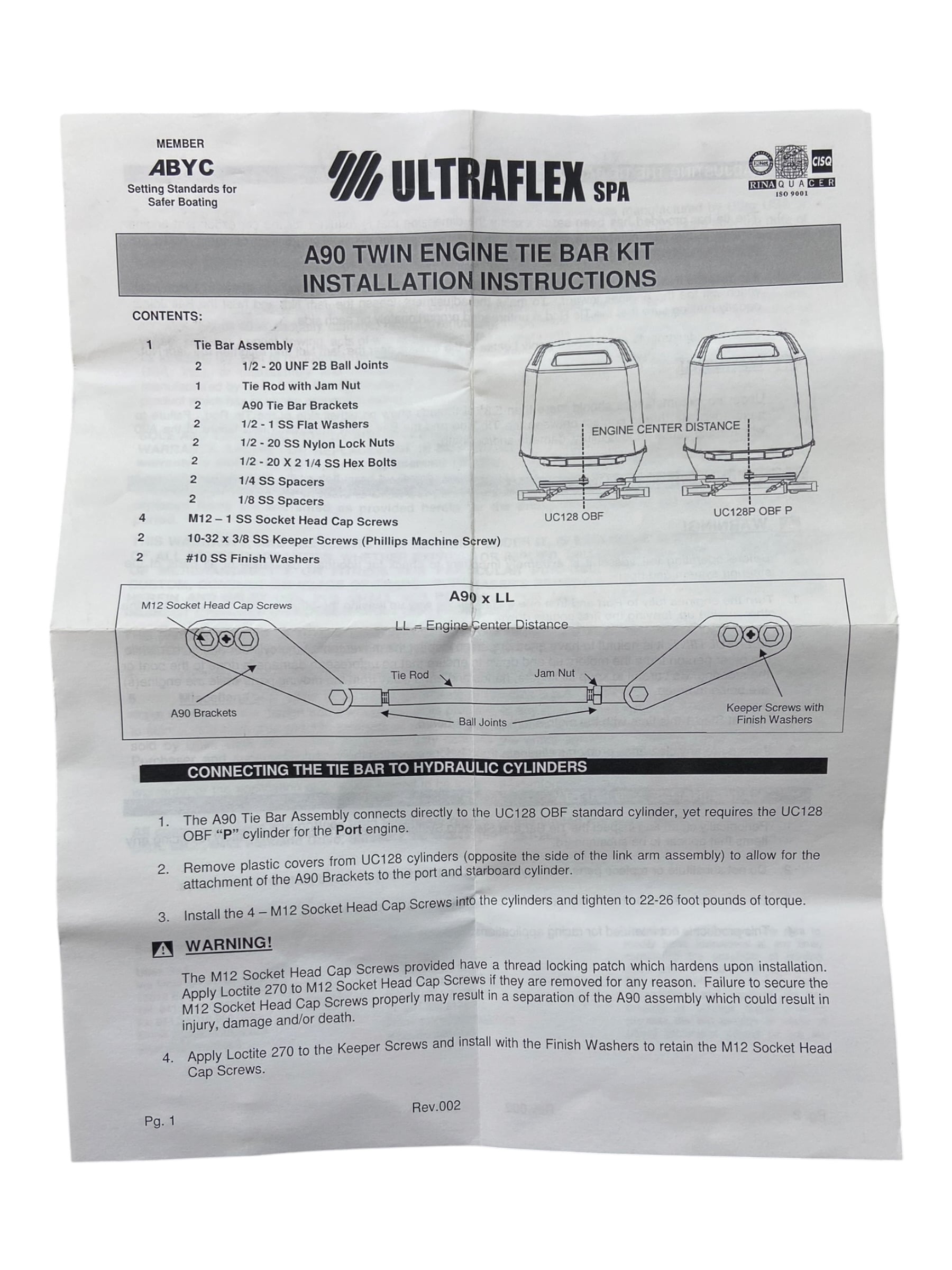 uflex-a90x28-5-twin-engine-28-5-tie-bar-kit-a90-new-oem-rubby-pueyo-20260721-131851-21573