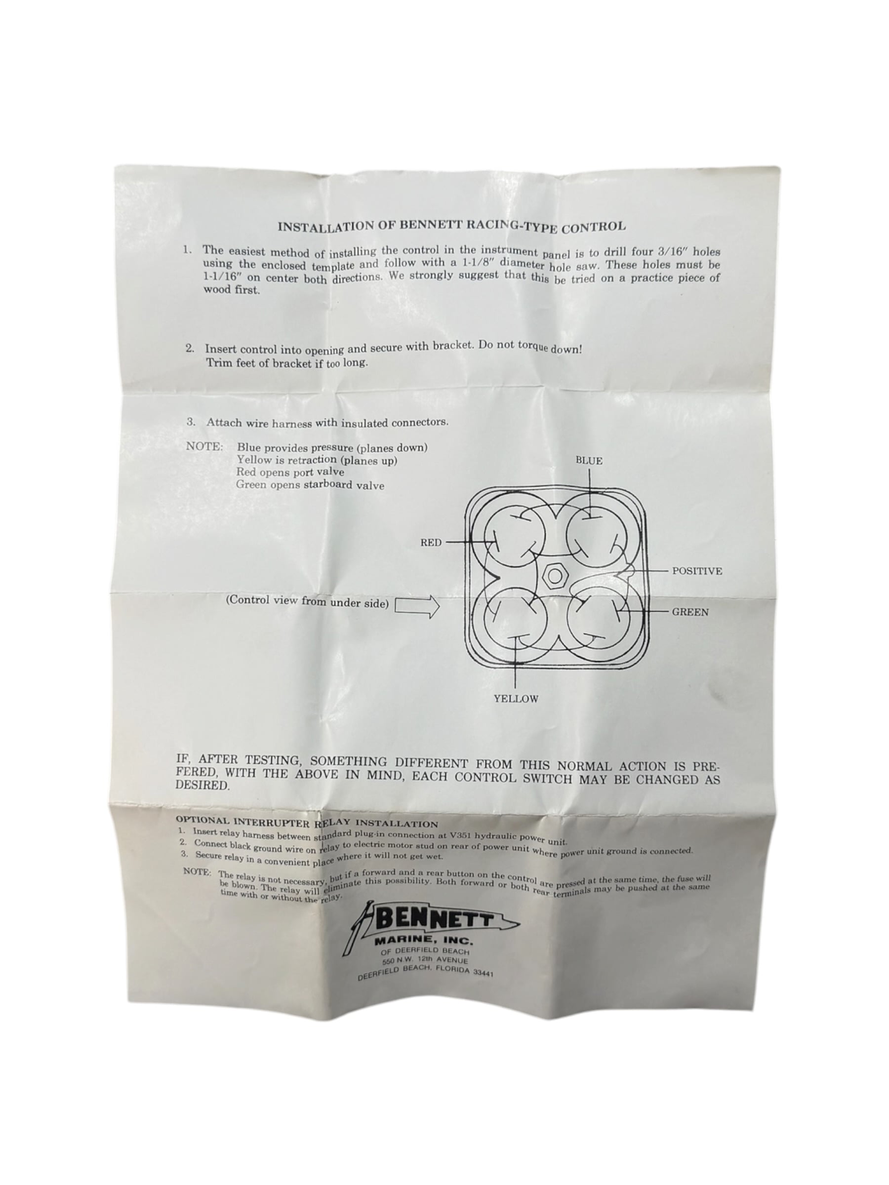 bennett-marine-rt1000-4-button-control-switch-classic-tt-hydraulic-systems-new-brandon-y-20260824-124352-33170