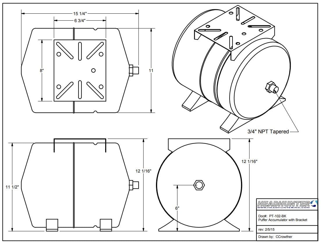 headhunter-pt-102-bk-puffer-accumulator-tank-4-4-gal-w-bracket-new-oem-brandon-y-20260813-123917-942642
