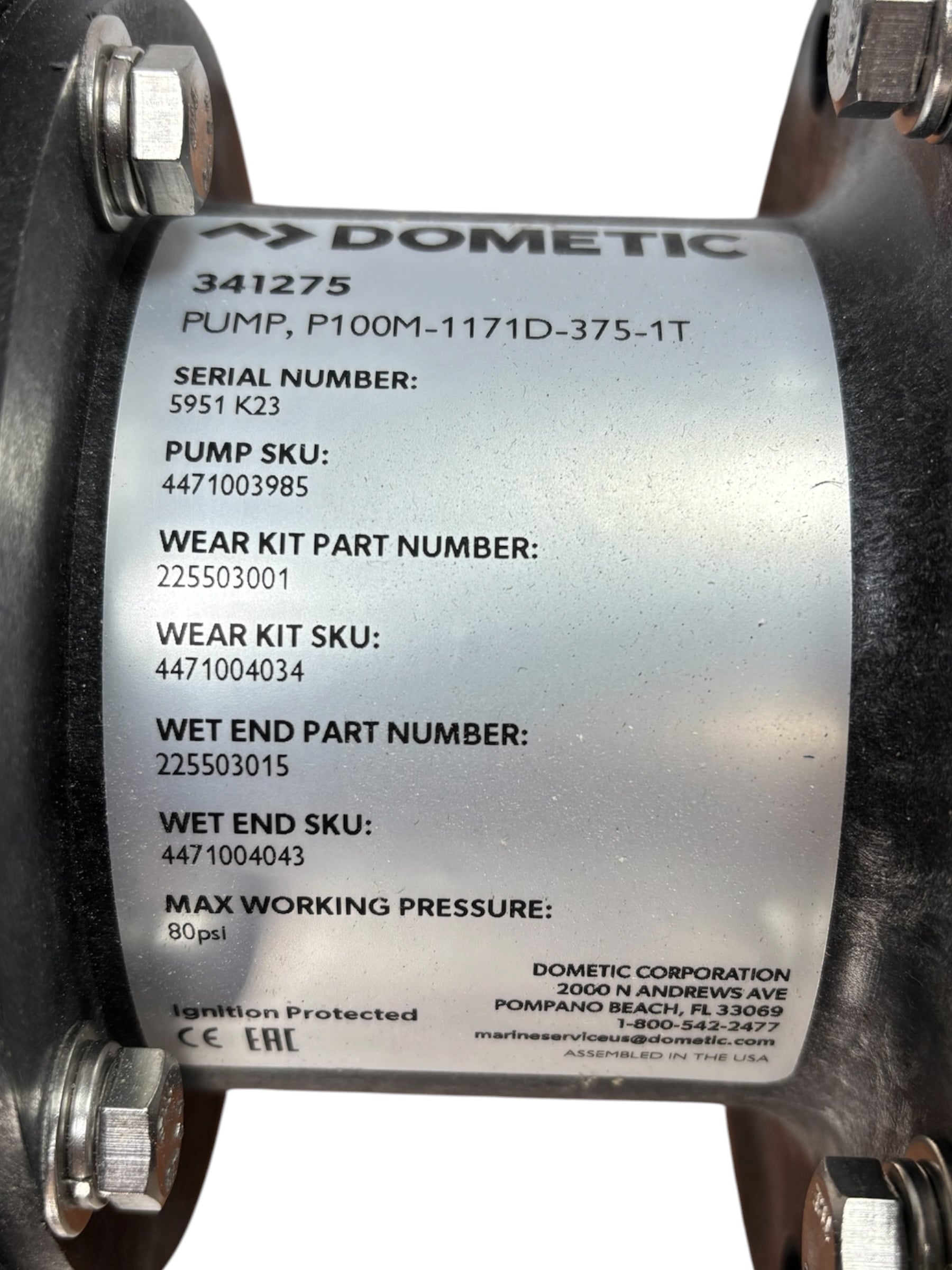 dometic-p100m-1171d-375-1t-magdrive-pump-80-psi-115-230v-marine-new-oem-evan-v33069-20260904-122453-271733