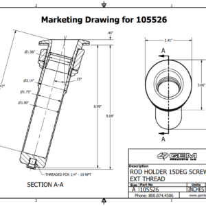 gemlux-105526-screwless-rod-holder-15-degree-stainless-steel-new-oem-rubby-pueyo-20260914-114651-645493