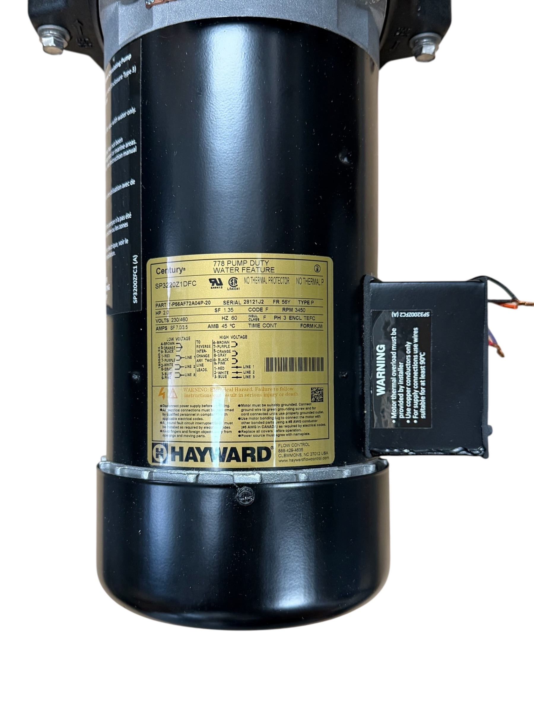 hayward-2hp-3-phase-aquatic-pump-a-series-tefc-230-460v-1a3ses36-new-oem-brandon-y-20260901-150238-79064