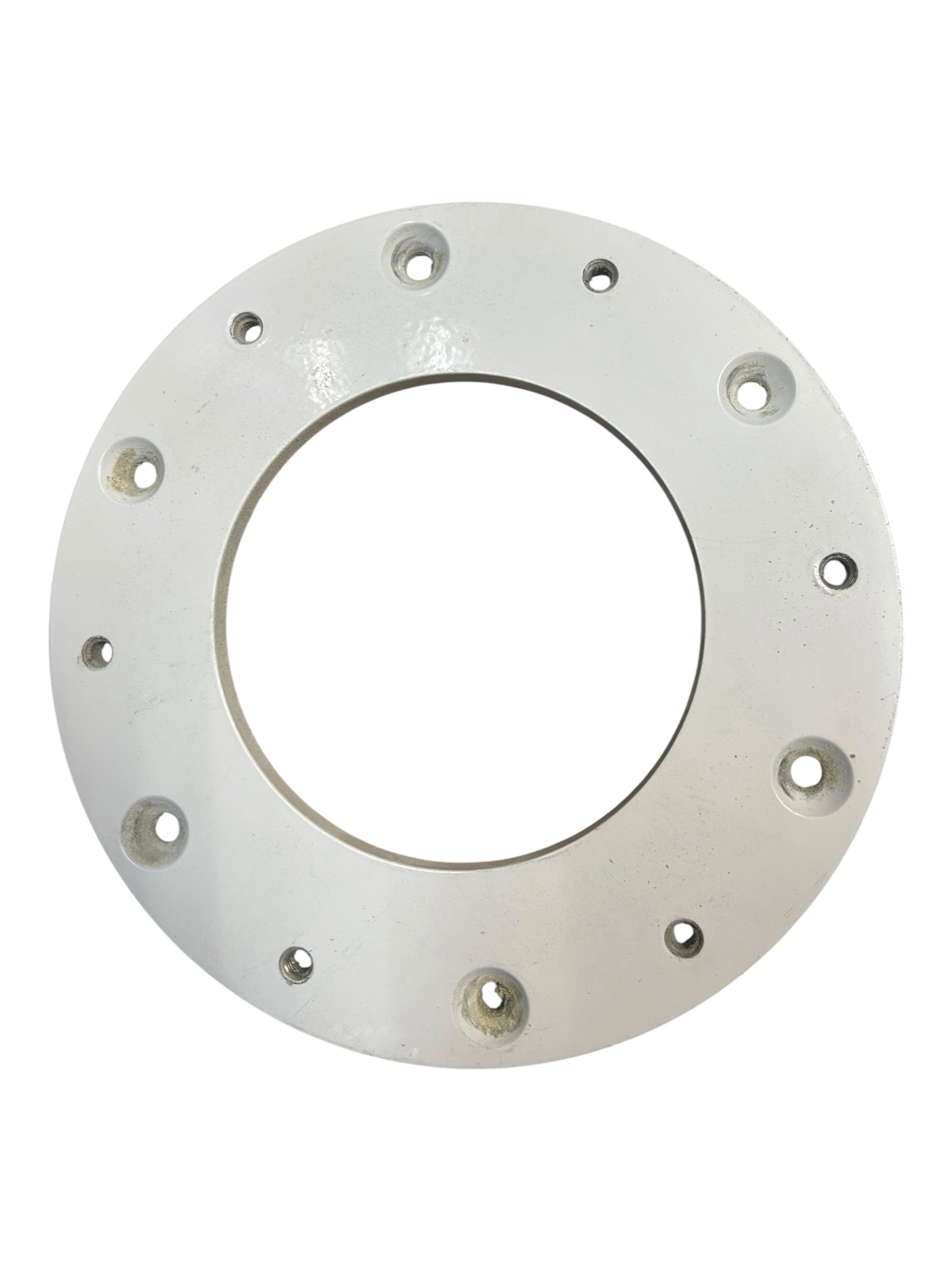 stidd-systems-gloss-white-marine-9-deck-plate-base-6-bolt-255106-used-oem-2-tyler-w33069-20260917-153644-119262