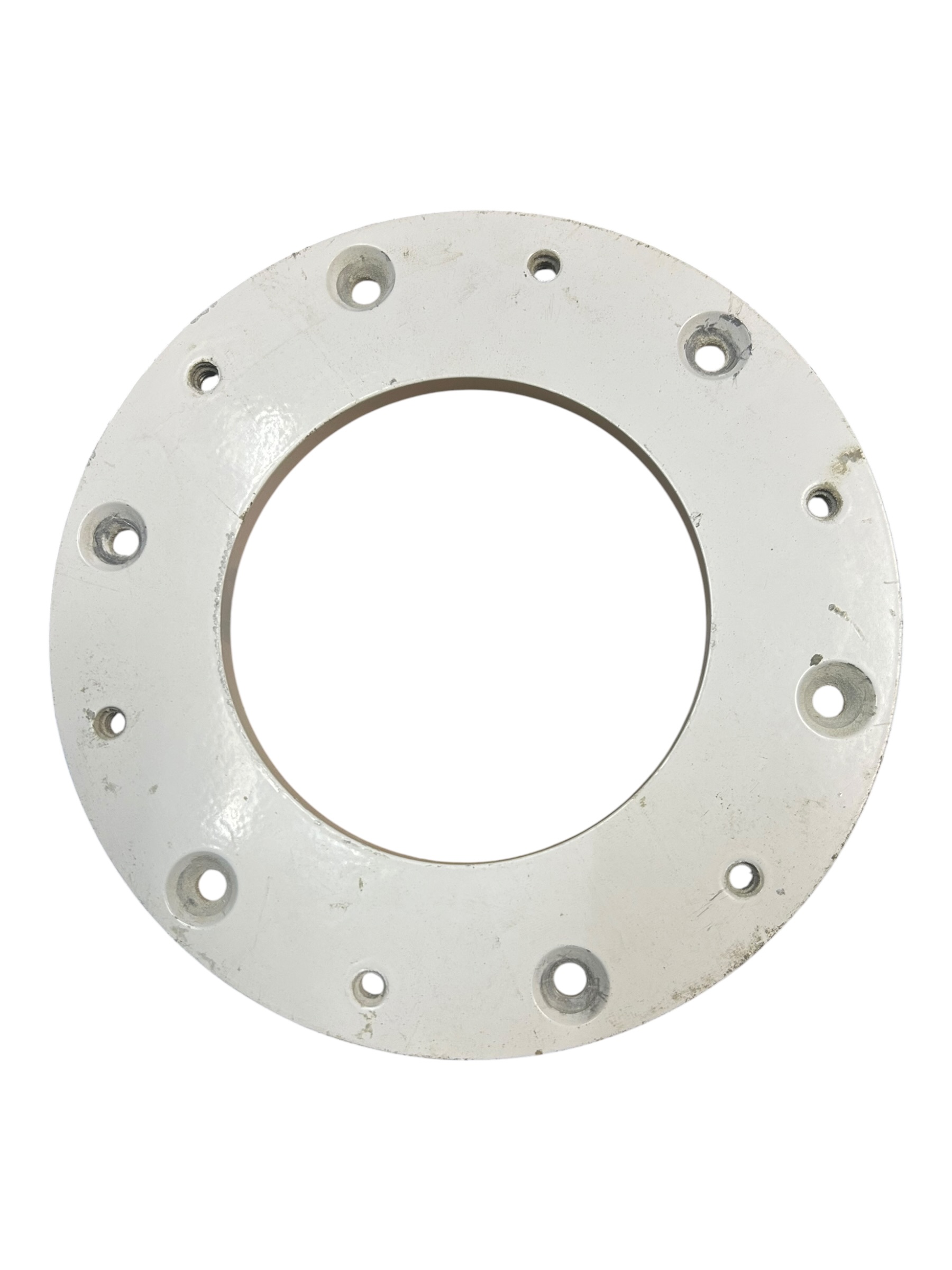 stidd-systems-gloss-white-marine-9-deck-plate-base-6-bolt-255106-used-oem-2-tyler-w33069-20260917-153645-854327