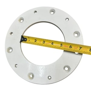 stidd-systems-gloss-white-marine-9-deck-plate-base-6-bolt-255106-used-oem-2-tyler-w33069-20260917-153654-173157