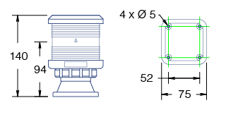 dhr-35-series-stern-navigation-light-2nm-hw35v-hw002196-no-bulb-new-rubby-pueyo-20261019-145613-914296