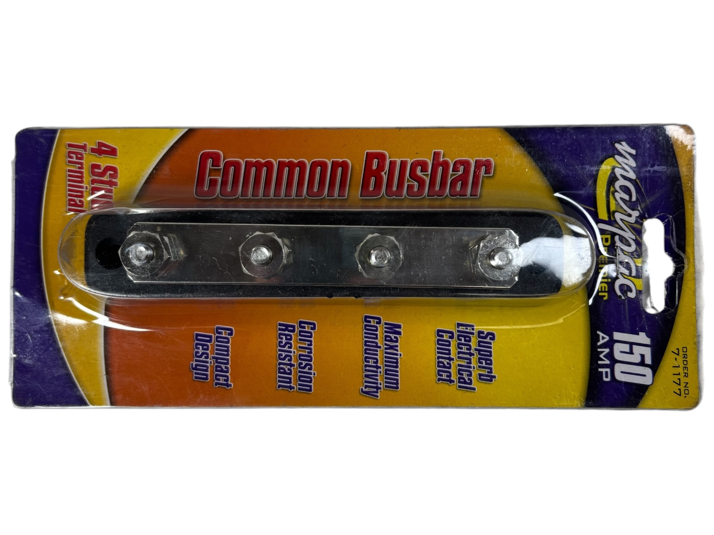 marpac-premier-7-1177-common-busbar-150a-4-stud-terminal-marine-boat-1-4-oem-evan-v33069-20261016-145531-99639