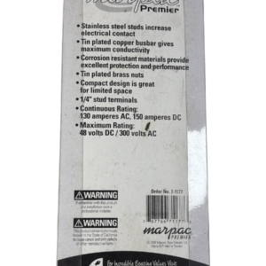 marpac-premier-7-1177-common-busbar-150a-4-stud-terminal-marine-boat-1-4-oem-evan-v33069-20261016-145534-111450