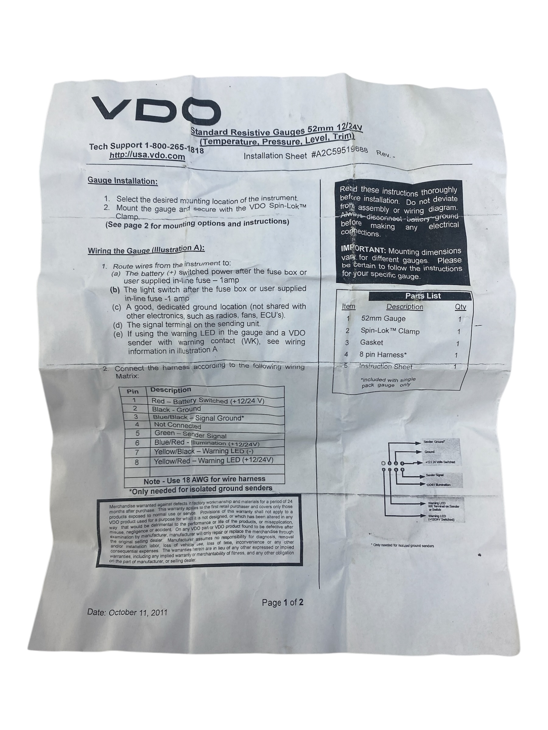 vdo-a2c53412987-s-viewline-onxy-fuel-guage-12-24v-3-180-ohm-sender-new-oem-kaidan-wmmo-20261026-093740-410193