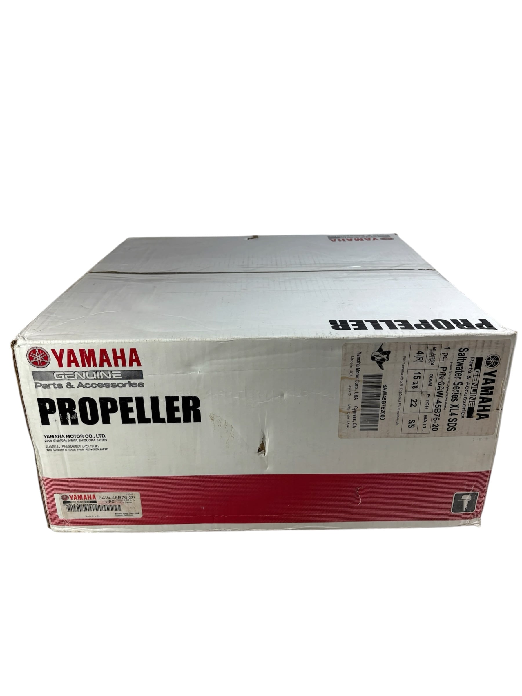 yamaha-saltwater-xl4-6aw-45b76-20-22-x-15-3-8-4-blade-propeller-hub-in-used-evan-v33069-20261020-102120-579061